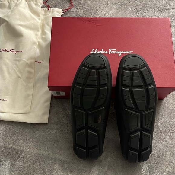 Salvatore Ferragamo Men's Black Loafers